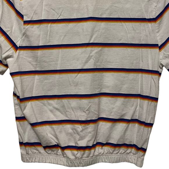 Women's Vans Rainbow Striped Crop Top - Picture 4 of 6
